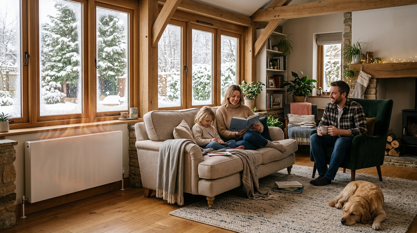 Cómo calentar tu casa en invierno gastando poco